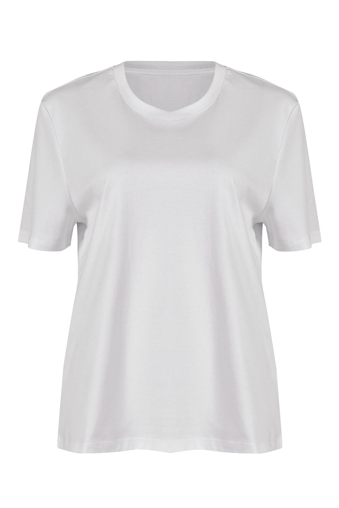 Husk Tailored tee - White