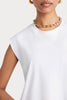 Husk Tailored tank - White