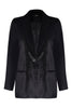 Husk Velvet Blazer - Black