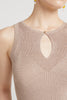 Husk Keyhole Knit - Champagne