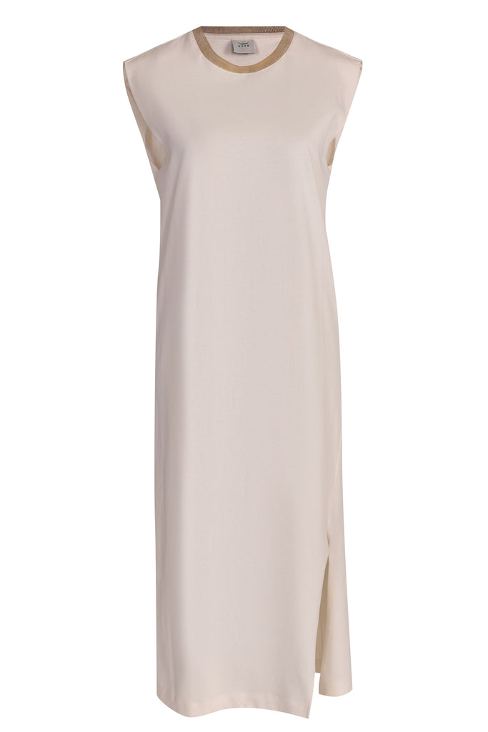 Husk Elise dress - Chalk