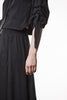 Thom Krom Rouched Shirt - Black