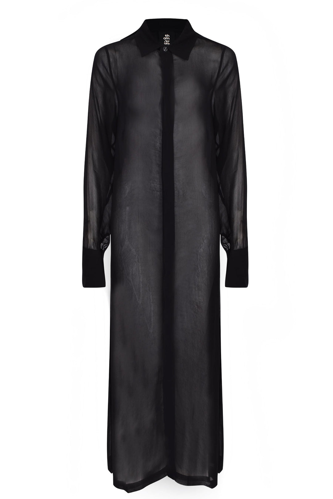 Thom Krom Sheer Dress - Black