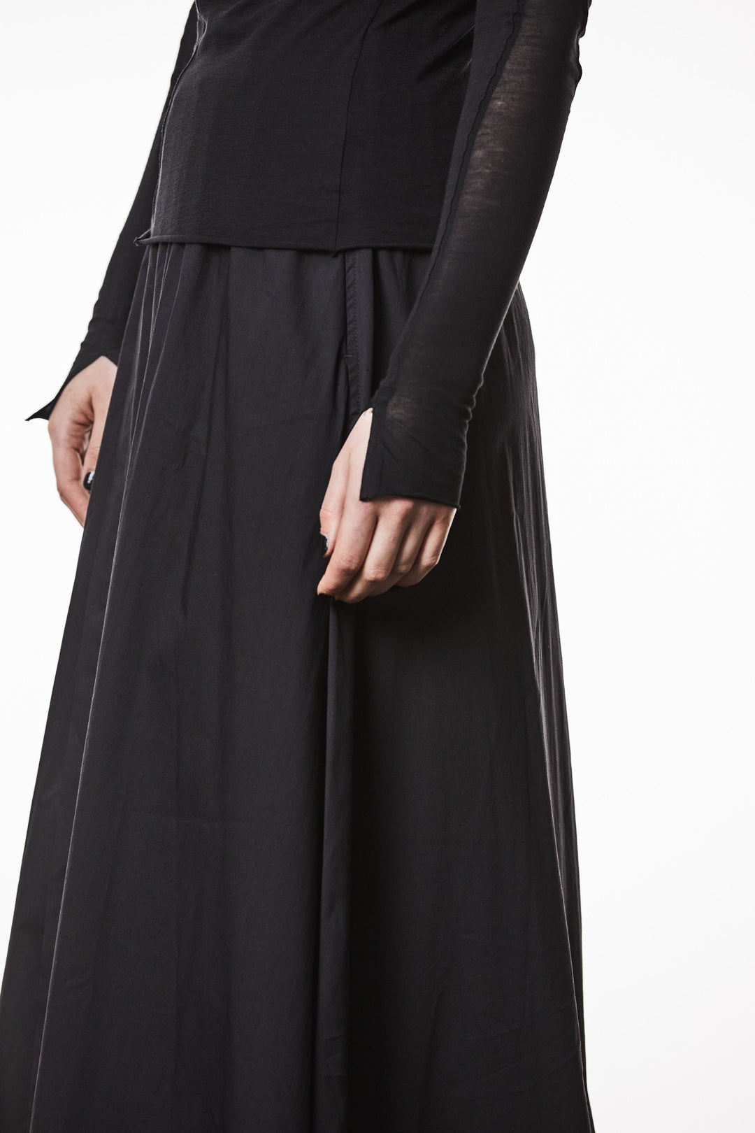 Thom Krom Stitch Top - Black