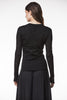 Thom Krom Stitch Top - Black