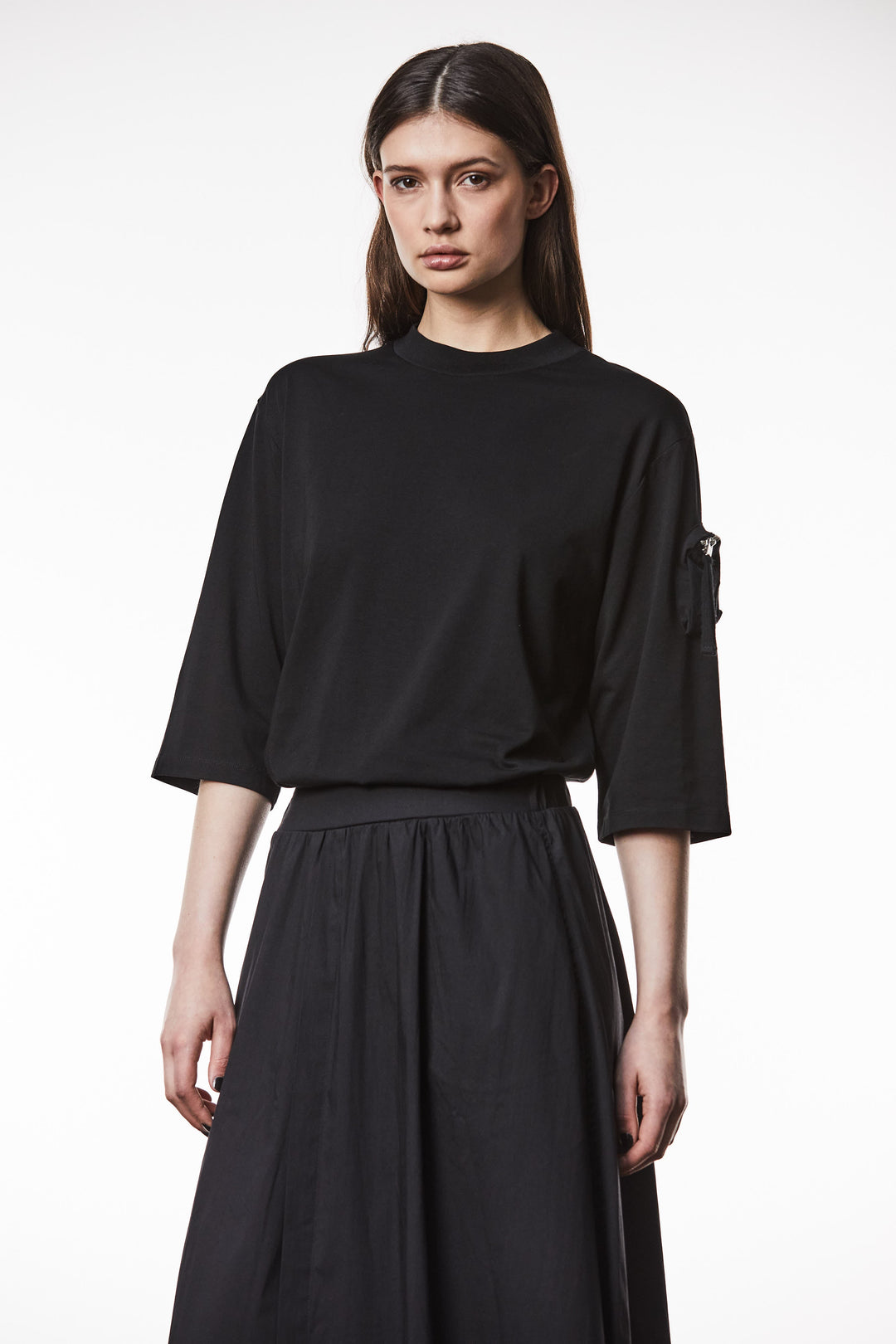Thom Krom Pocket Tee - Black