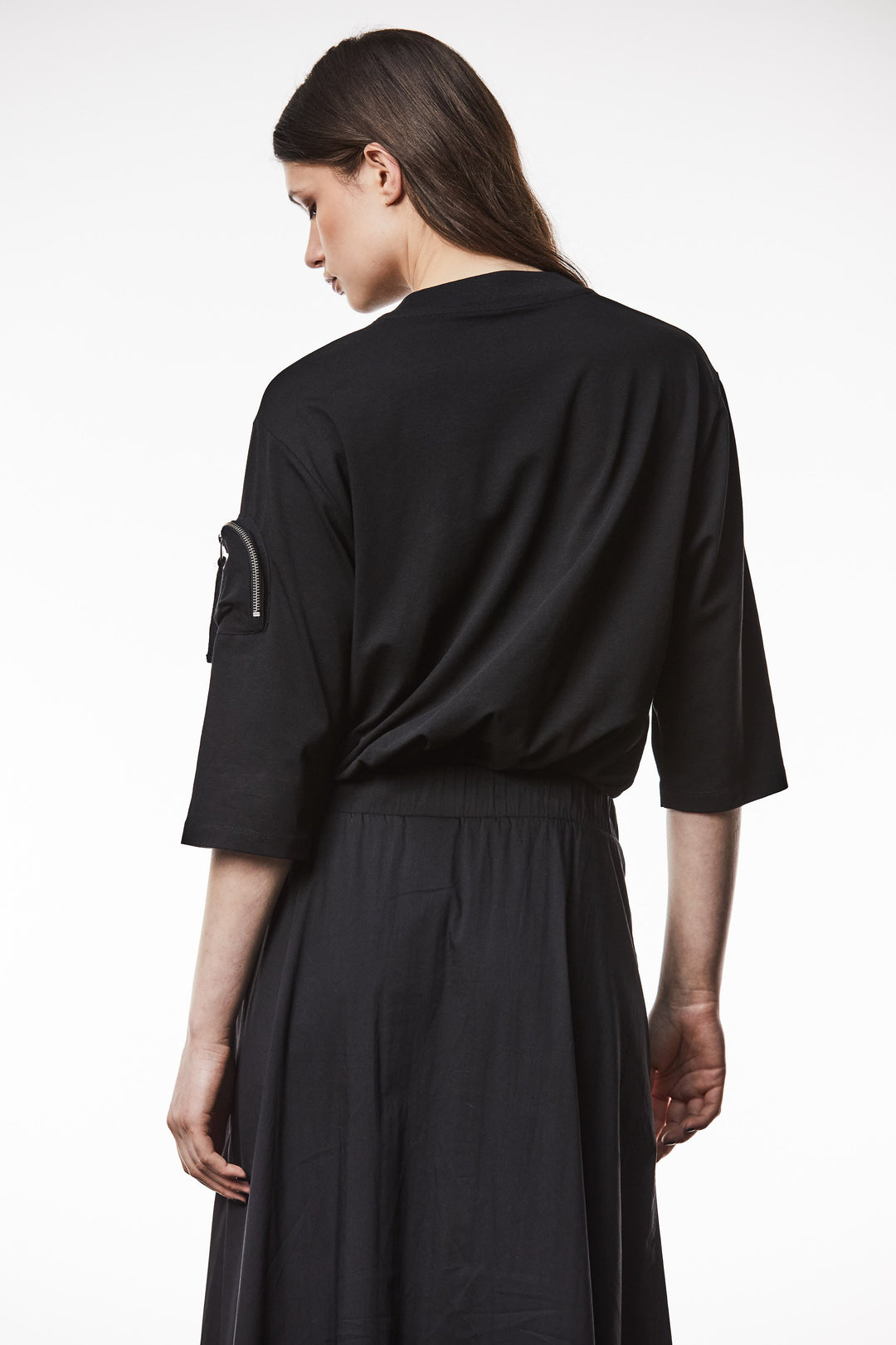 Thom Krom Pocket Tee - Black