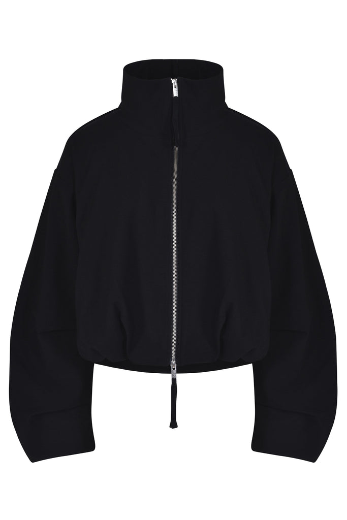 Thom Krom High Neck Bomber - Black