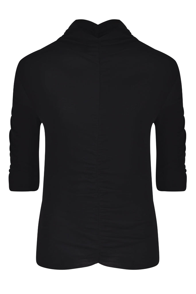 Thom Krom Ruched Top - Black