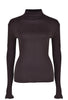 Thom Krom Seam Longlseeve - Chocolate