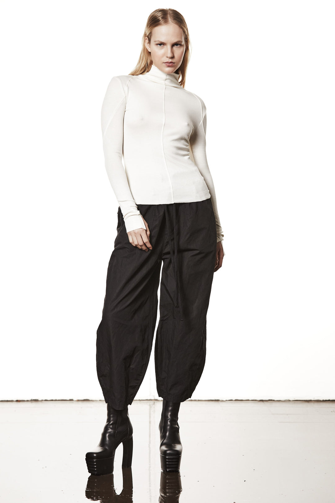 Thom Krom Seam Longlseeve - White