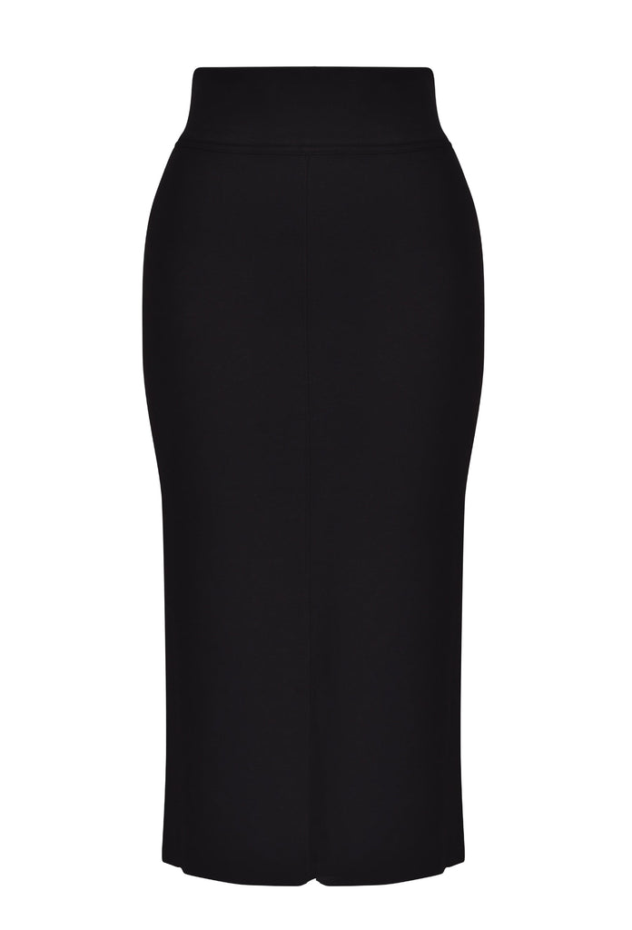Thom Krom Split Skirt - Black