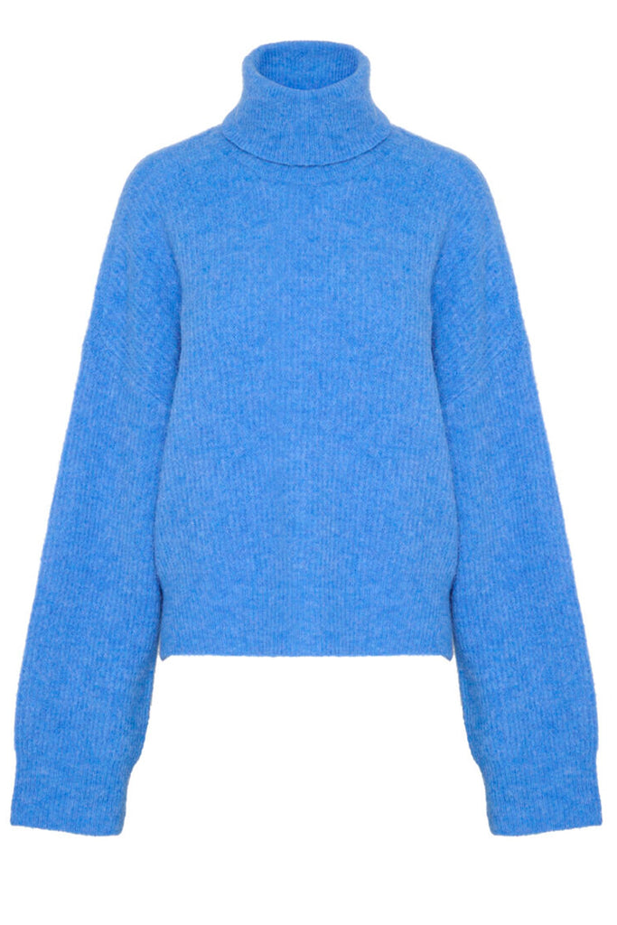 Gestuz Alpha Rollneck - Blue