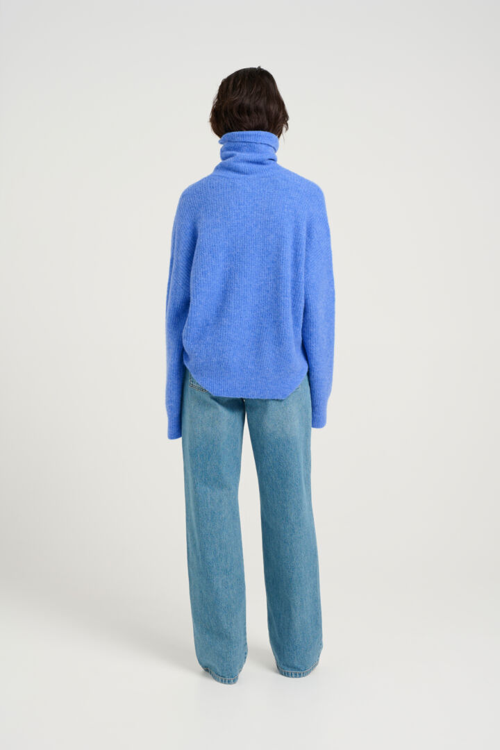 Gestuz Alpha Rollneck - Blue