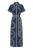 Alemais Oceane Dress - Navy