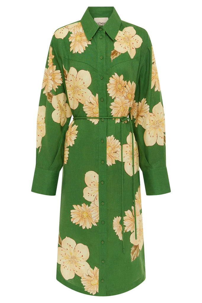 Alemais SAGE DRESS - Green