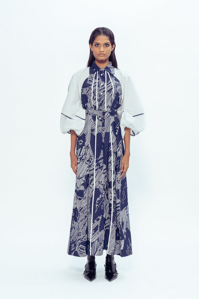 Lovebirds Aqualine Dress - Print