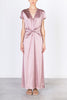 Alysi Satina Dress - Rose