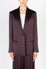 Alysi Satina Blazer - Aubergine