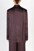 Alysi Satina Blazer - Aubergine