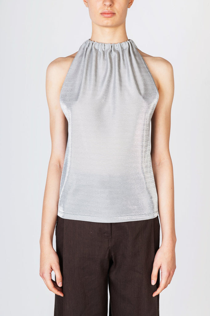 Alysi Cinzia Top - Silver