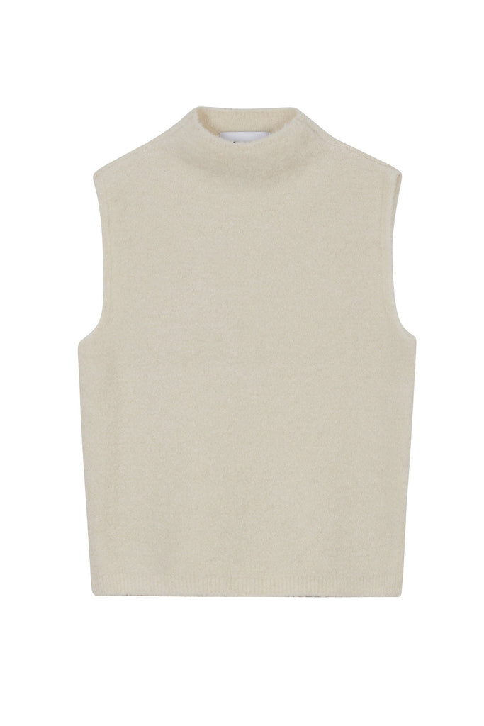 The Loom Nittie Vest - Ivory