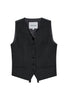 The Loom Betty Waistcoat - Charcoal