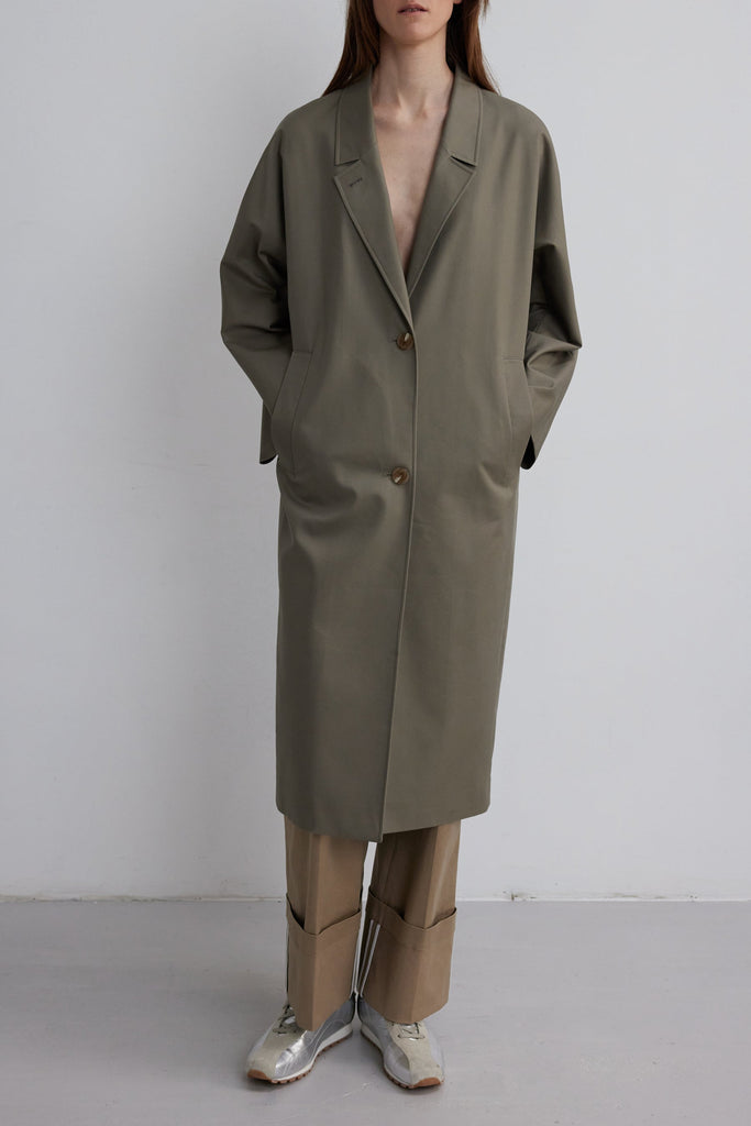 The Loom Dolman Coat - Khaki