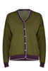 In Bed With You Vellah Cardi - Olive