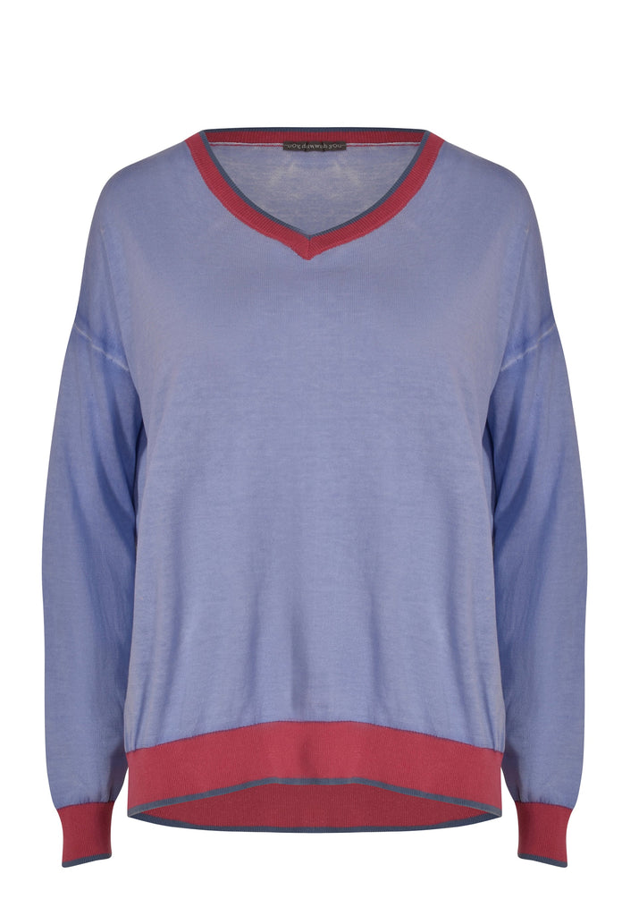 In Bed With You Peter Pullover - Blue