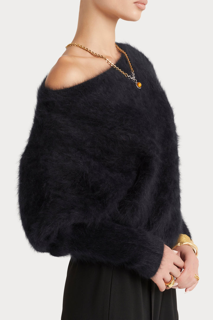 Antalya One Shoulder - Black