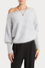 Antalya One Shoulder - Grey Marle