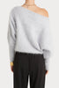 Antalya One Shoulder - Grey Marle
