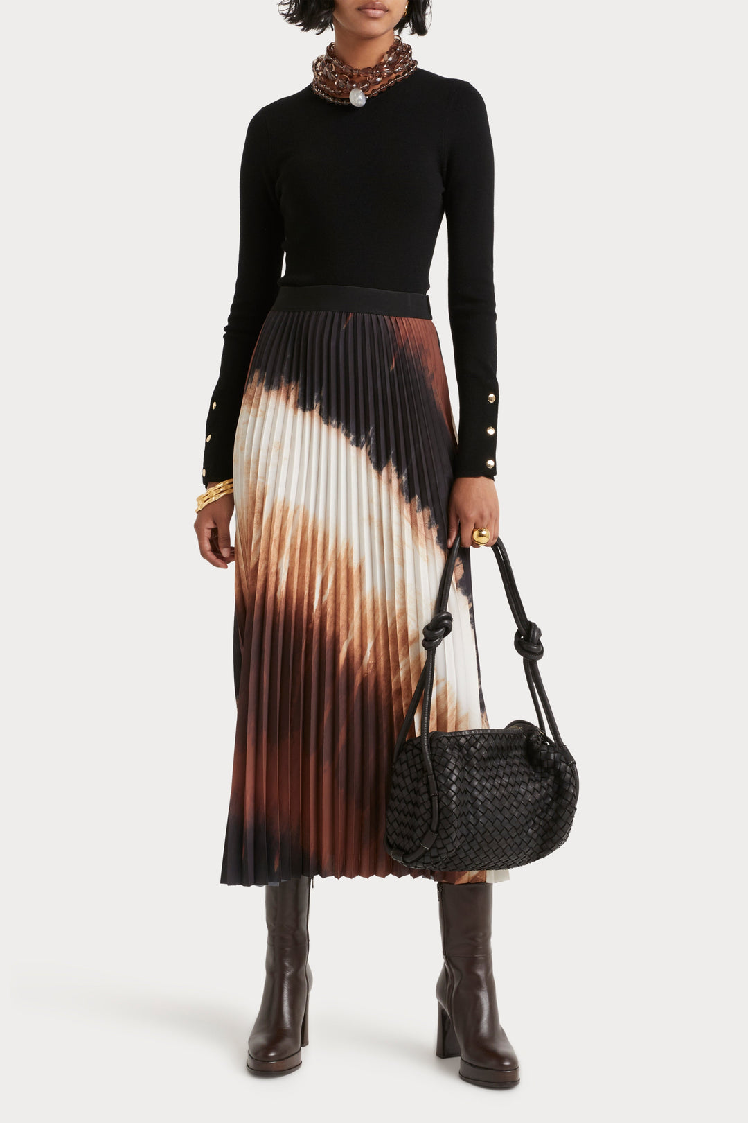 Husk Merino Snap Sweater