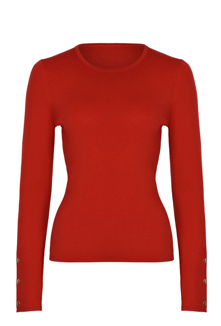 Husk Merino Snap Sweater