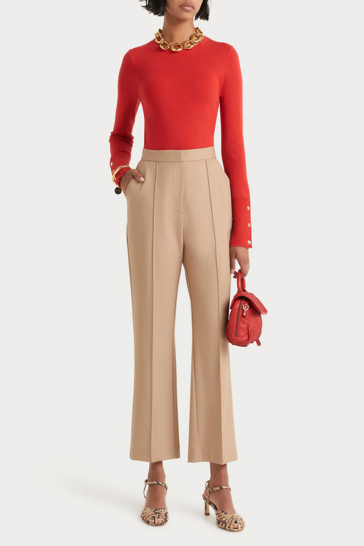 Husk Merino Snap Sweater