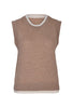 Husk Cash Knit - Mocha crm