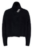 Antalya Crop cocoon - Black