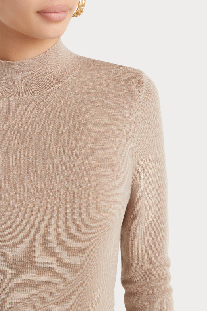 Husk Mock Neck Sweater