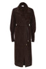 Antalya Long-line knit - Chocolate