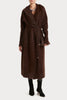 Antalya Long-line knit - Chocolate