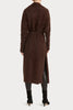 Antalya Long-line knit - Chocolate