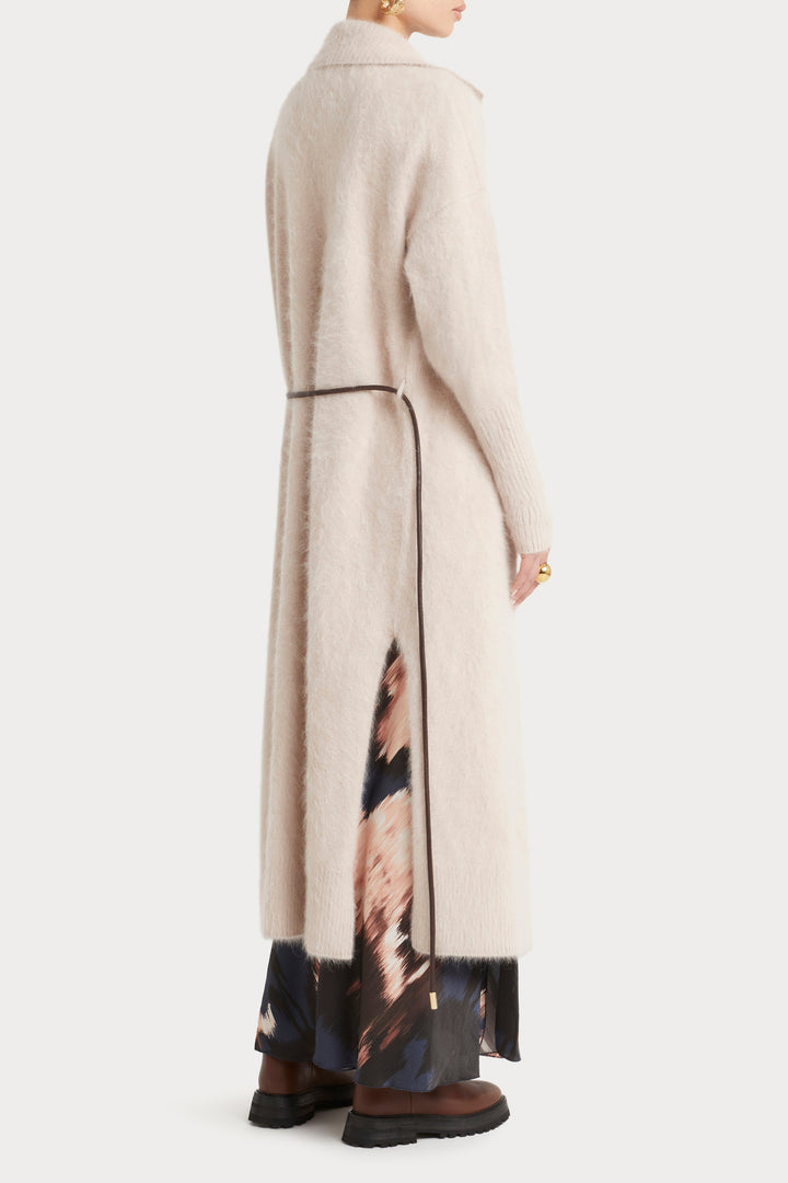 Husk Long-line Knit Sand