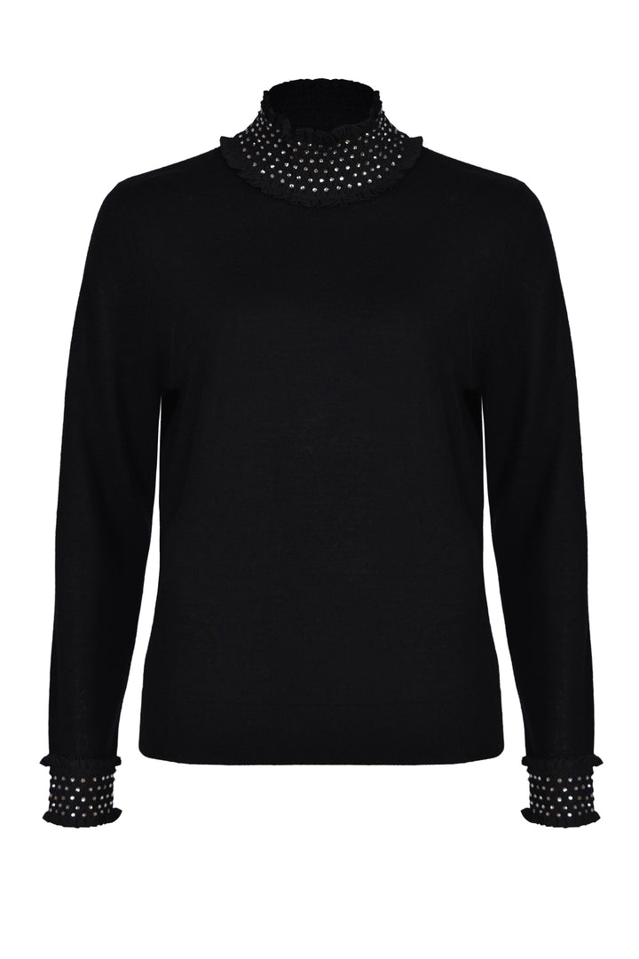 Husk Lace Knit - Black