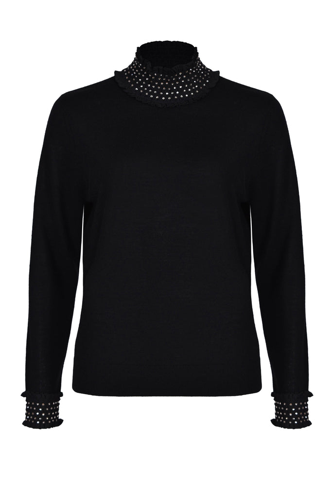 Husk Lace Knit - Black