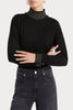 Husk Lace Knit - Black