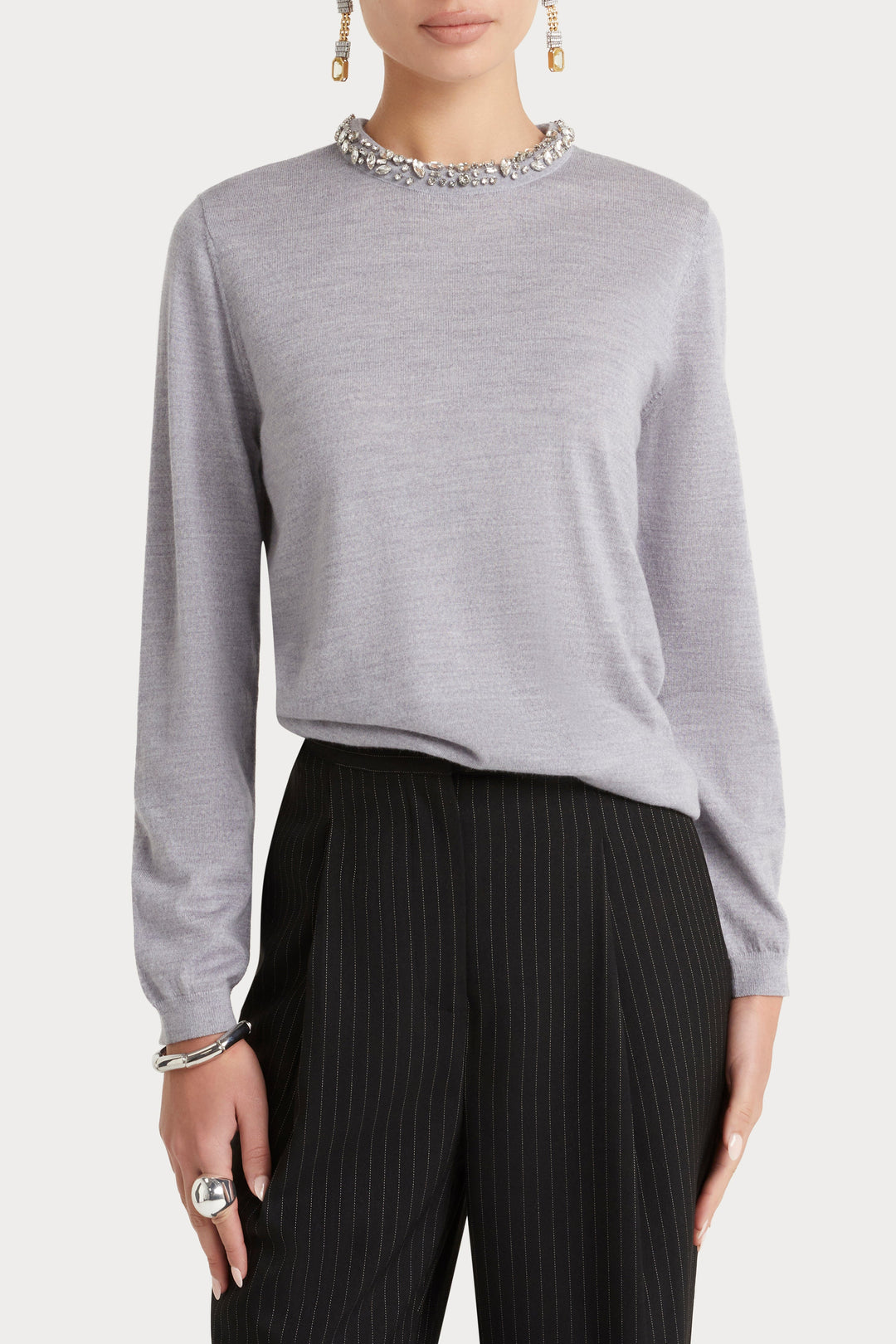 Husk Jewel Nk - Grey Marle
