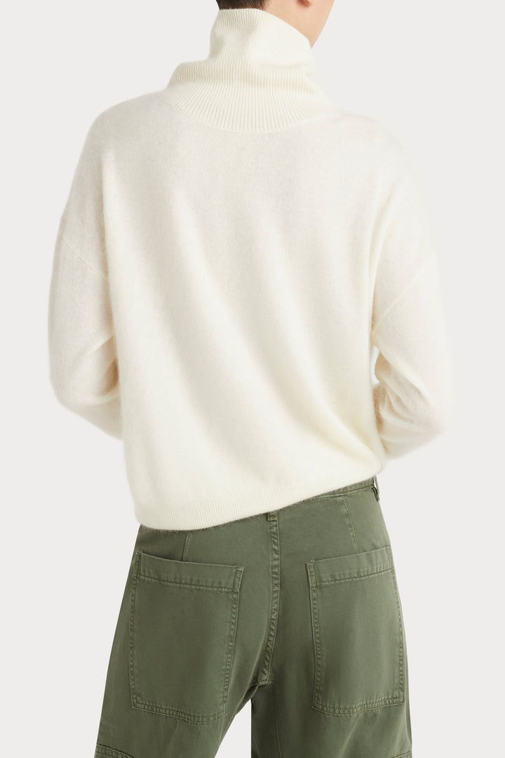 Husk Cash Slouch Knit - Marshmellow