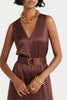 Husk Rihanna jumpsui - Chestnut