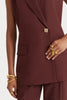 Husk Talia Gilet - Chestnut